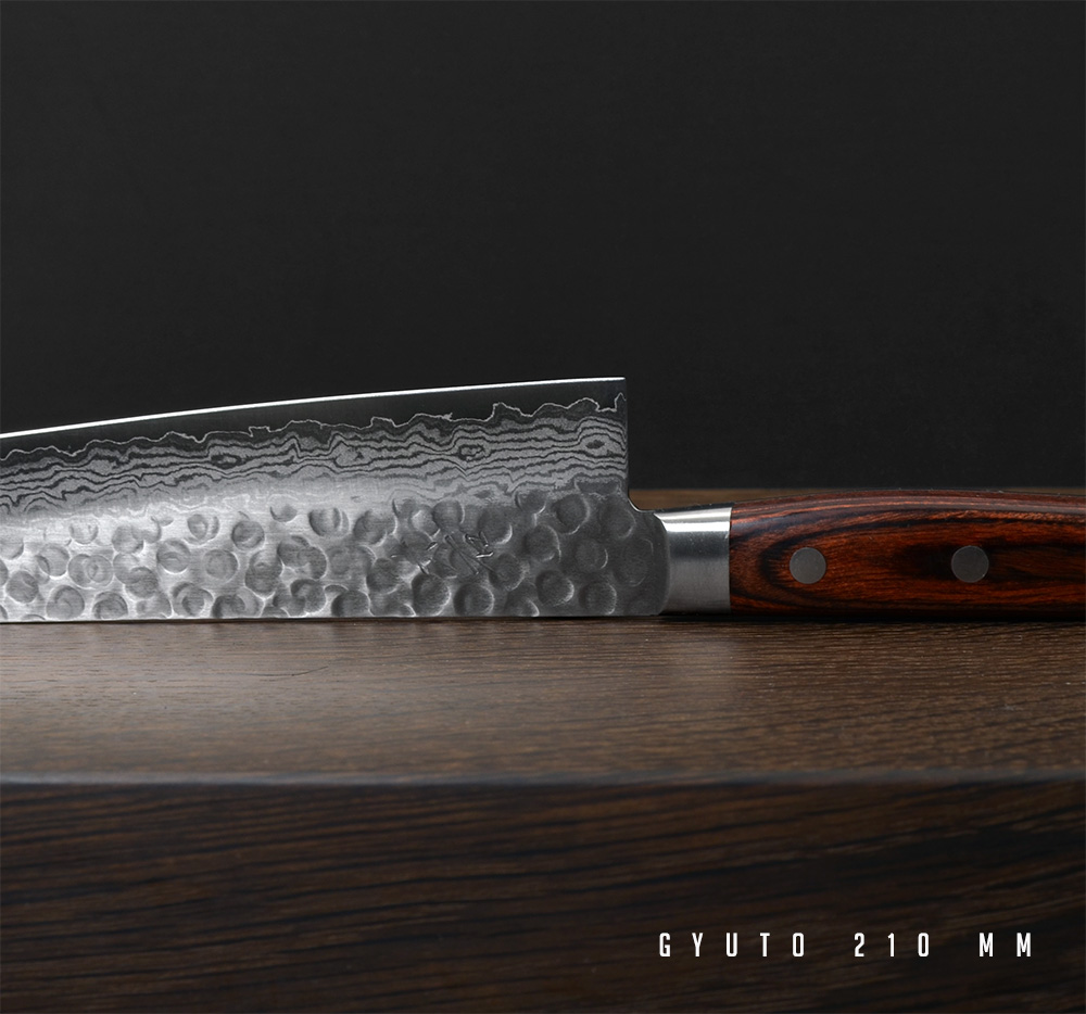 Yoshihiro VG-10 46 Layers Damascus Petty Utility Japanese Chef